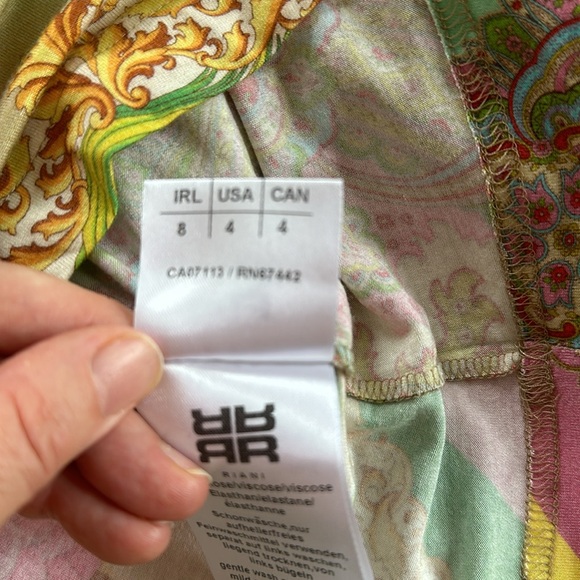 Riani 3/4 sleeve scoop neck T-shirt - Picture 7 of 7